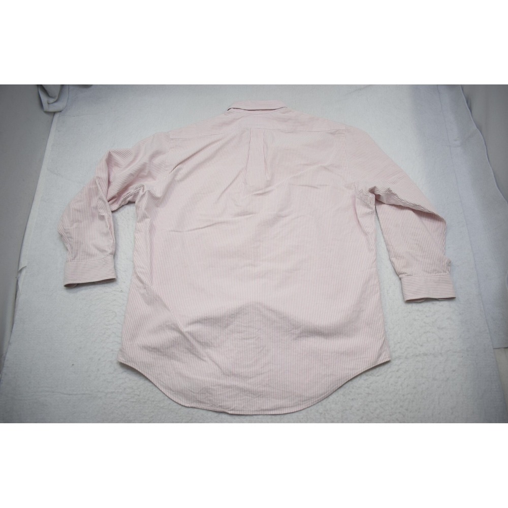 VTG Polo Ralph Lauren Dress Shirt Striped Long Sleeve Mens Size 16.5-33 Large - Picture 9 of 9